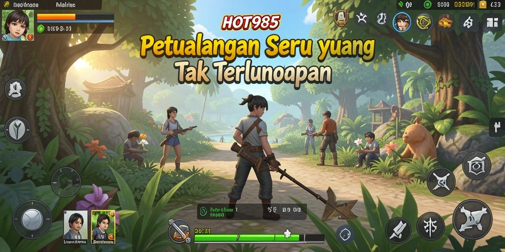 Tampilan menarik dari gameplay HOT985 yang penuh petualangan.