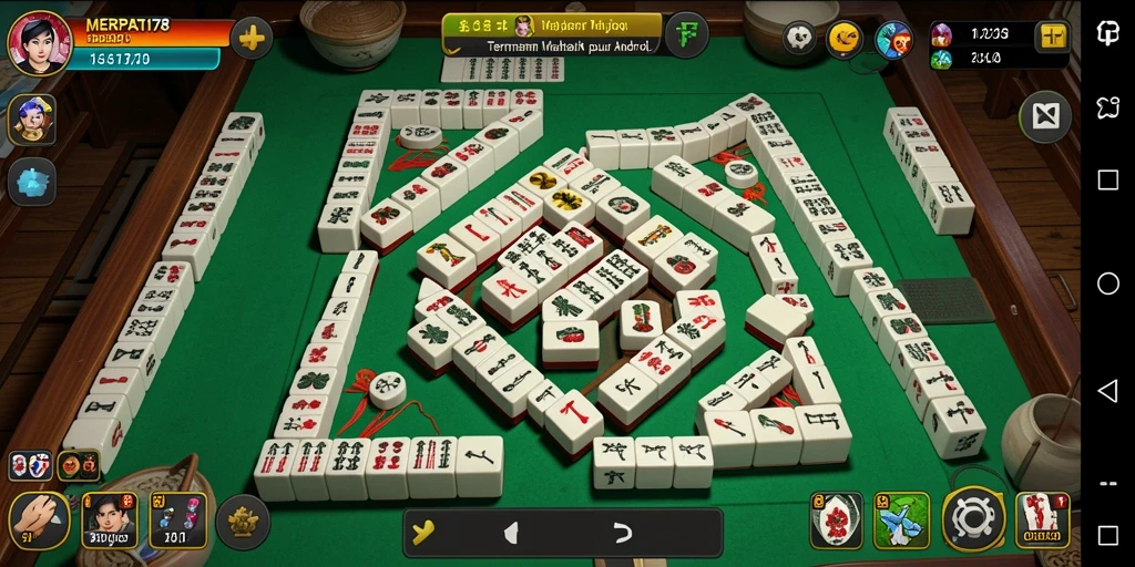 Tampilan screenshot <strong>MERPATI178</strong> menampilkan gameplay Mahjong yang seru dan menantang.