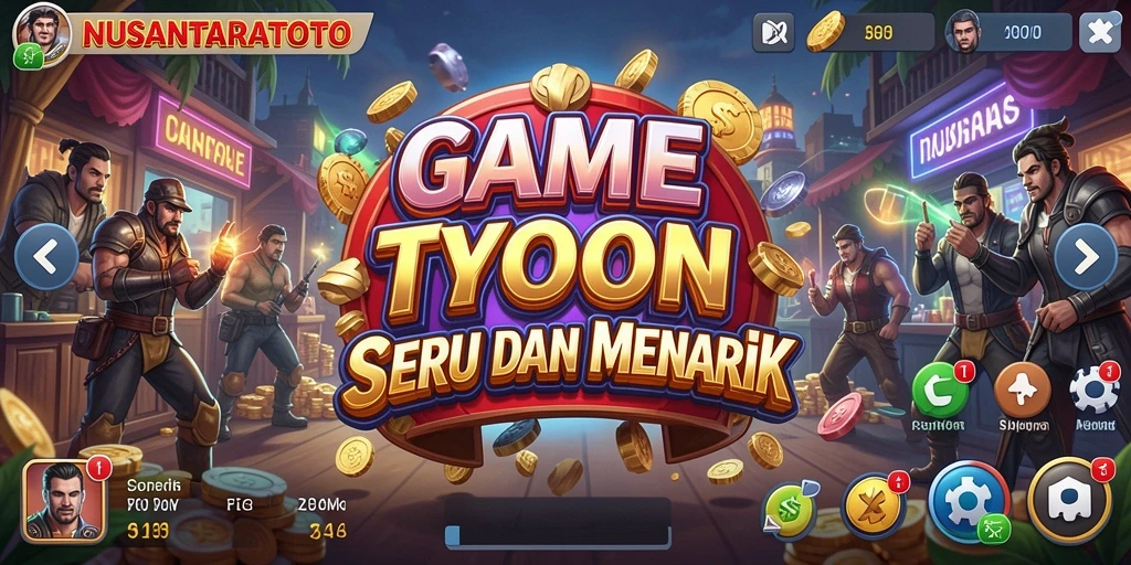 Tampilan gameplay NUSANTARATOTO yang menantang dan seru.