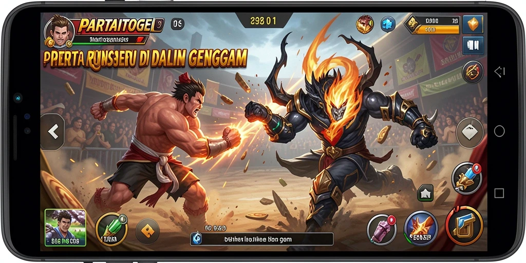 Tampilan tangkapan layar gameplay PARTAITOGEL yang menegangkan.