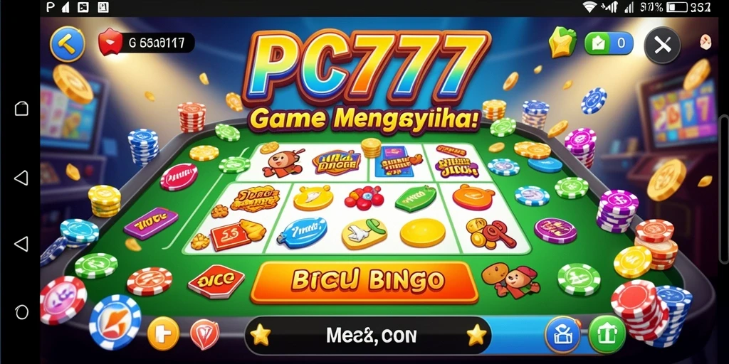 Tampilan gameplay seru dari PC777 Bingo.