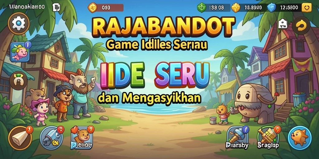 Tampilan gameplay <strong>RAJABANDOT</strong> yang menarik dan menghibur.
