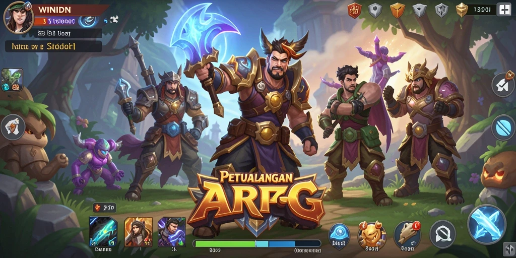 Tampilan menarik dari gameplay WINIDN yang mendebarkan.